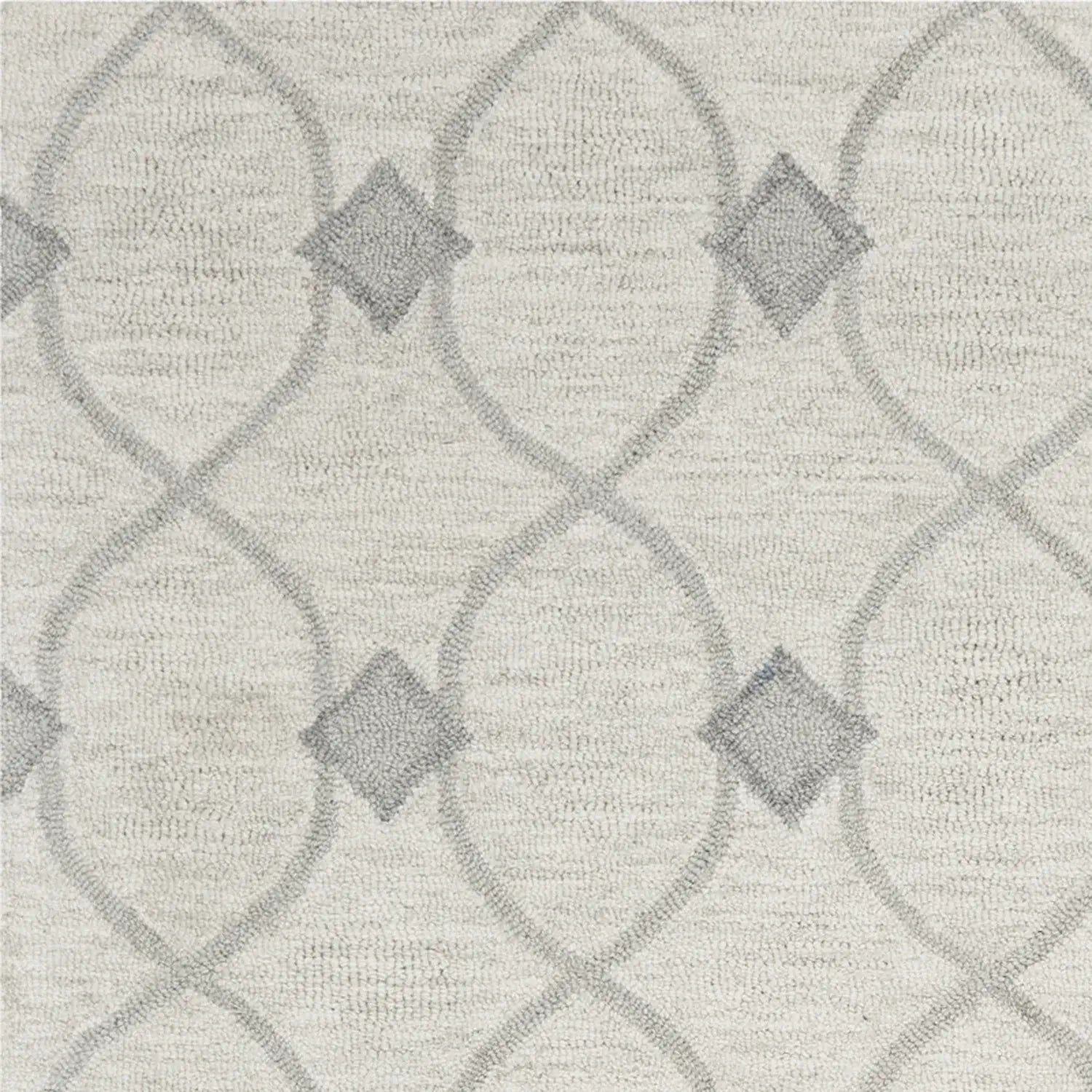 9' X 12' Ivory Wool Hand Tufted Area Rug - Homeroots - Flyclothing LLC