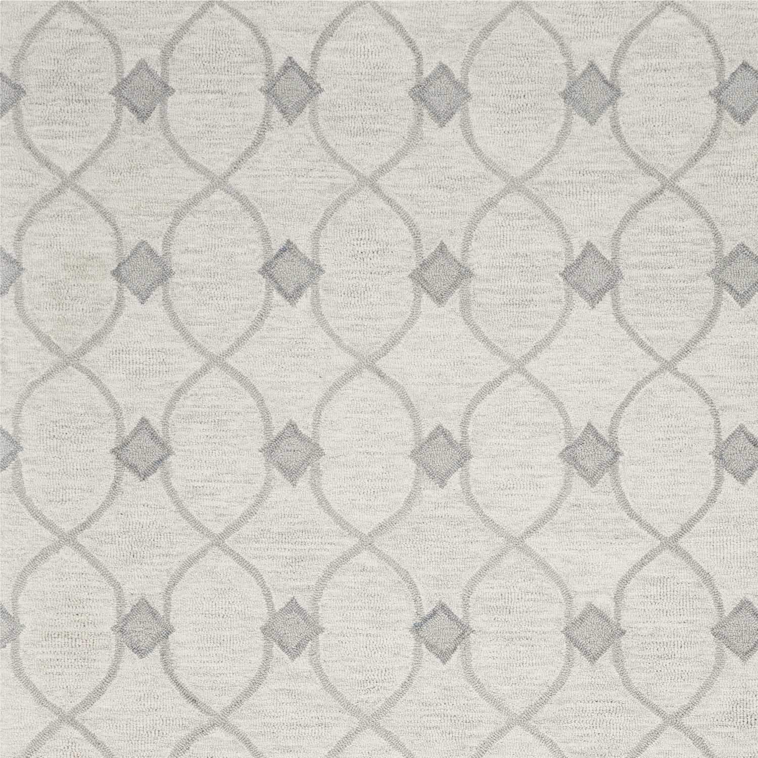 9' X 12' Ivory Wool Hand Tufted Area Rug - Homeroots - Flyclothing LLC
