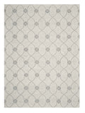 9' X 12' Ivory Wool Hand Tufted Area Rug - Homeroots