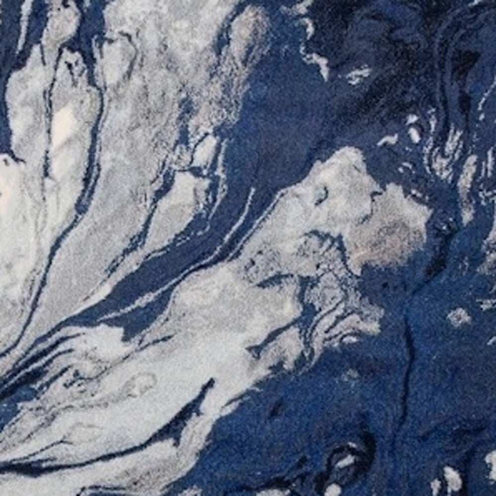 9' X 13' Blue Area Rug - Homeroots - Flyclothing LLC