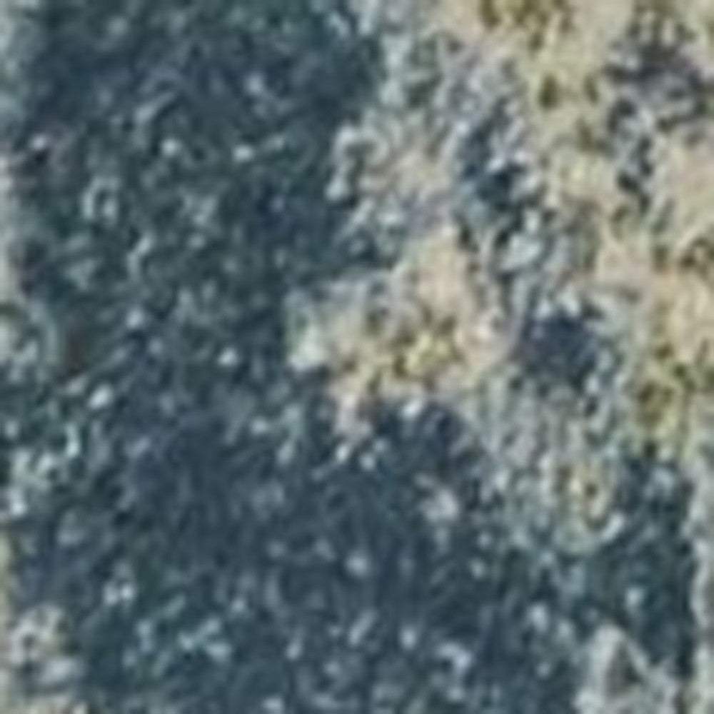 10' X 13' Blue and Green Abstract Area Rug - Homeroots - Flyclothing LLC