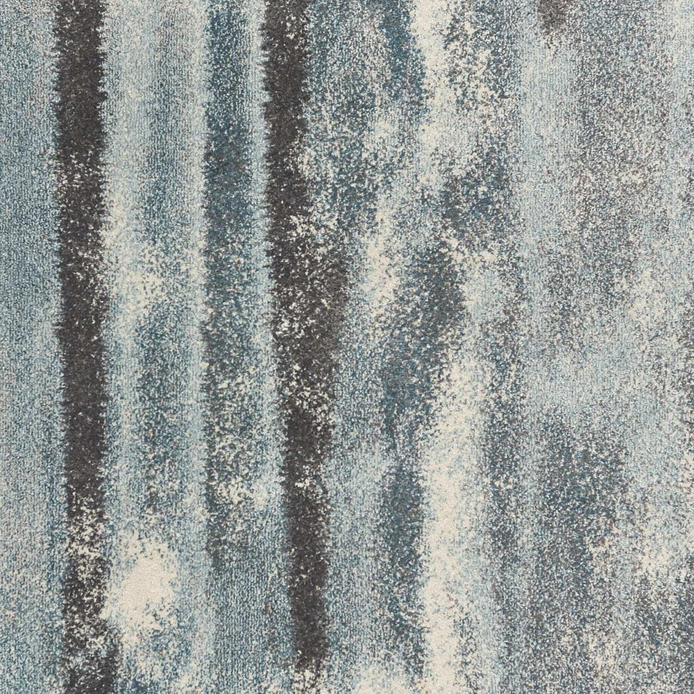 9' X 13' Polypropylene Teal Area Rug - Homeroots - Flyclothing LLC