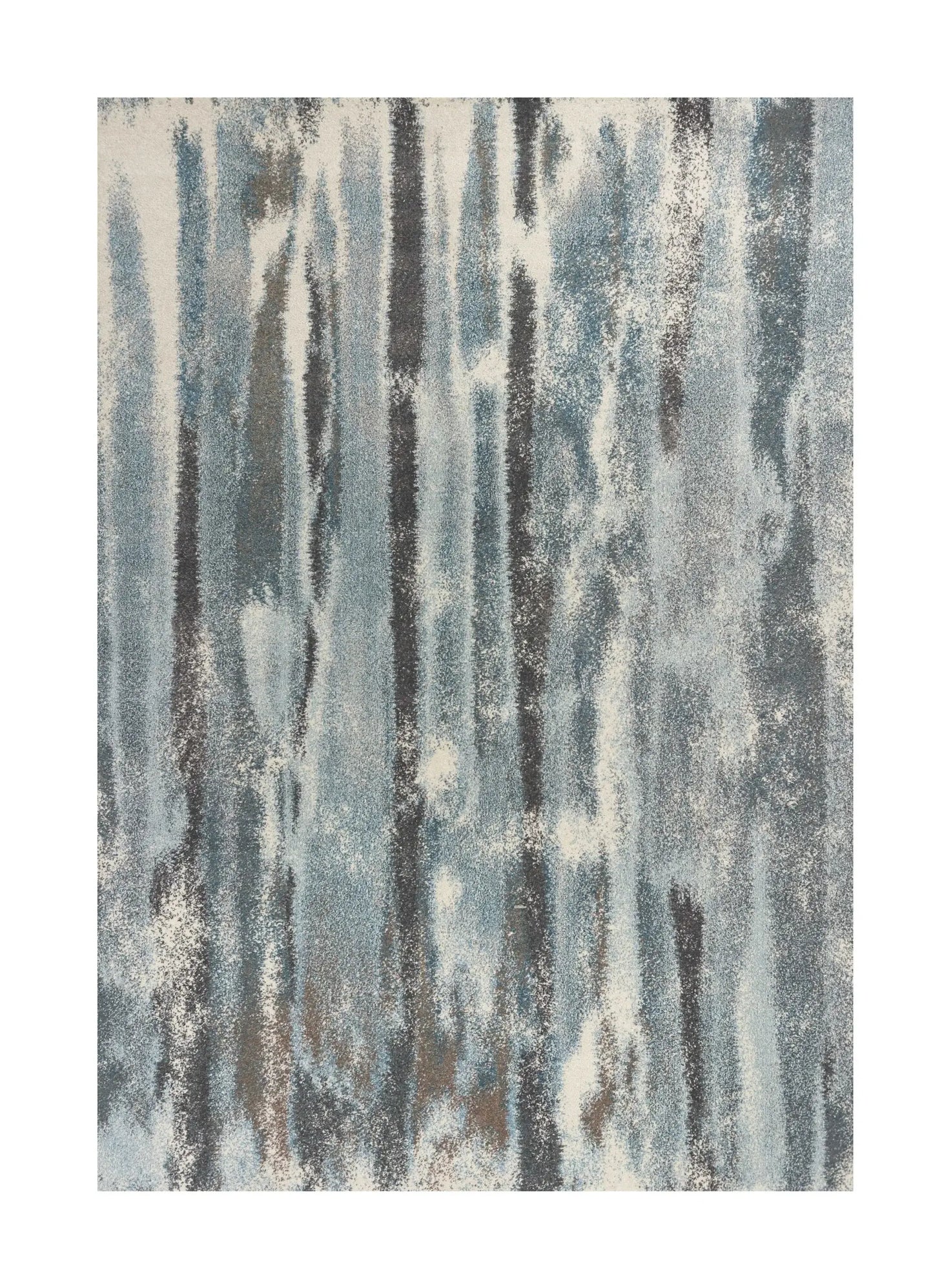 9' X 13' Polypropylene Teal Area Rug - Homeroots - Flyclothing LLC