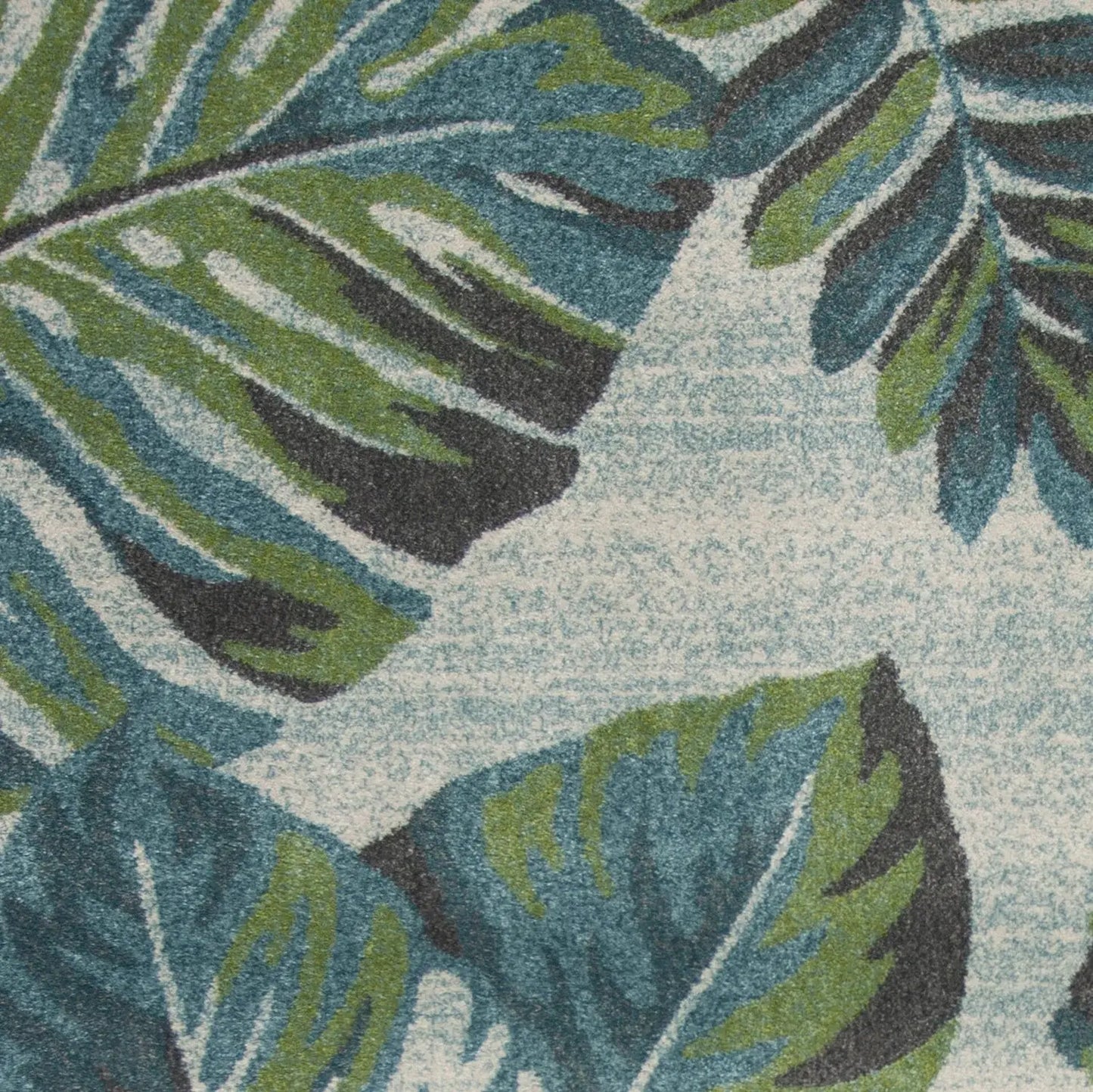 9' X 13' Polypropylene Teal Or Green Area Rug - Homeroots - Flyclothing LLC