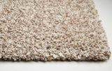 10' X 13' Ivory Heather Indoor Shag Rug - Homeroots