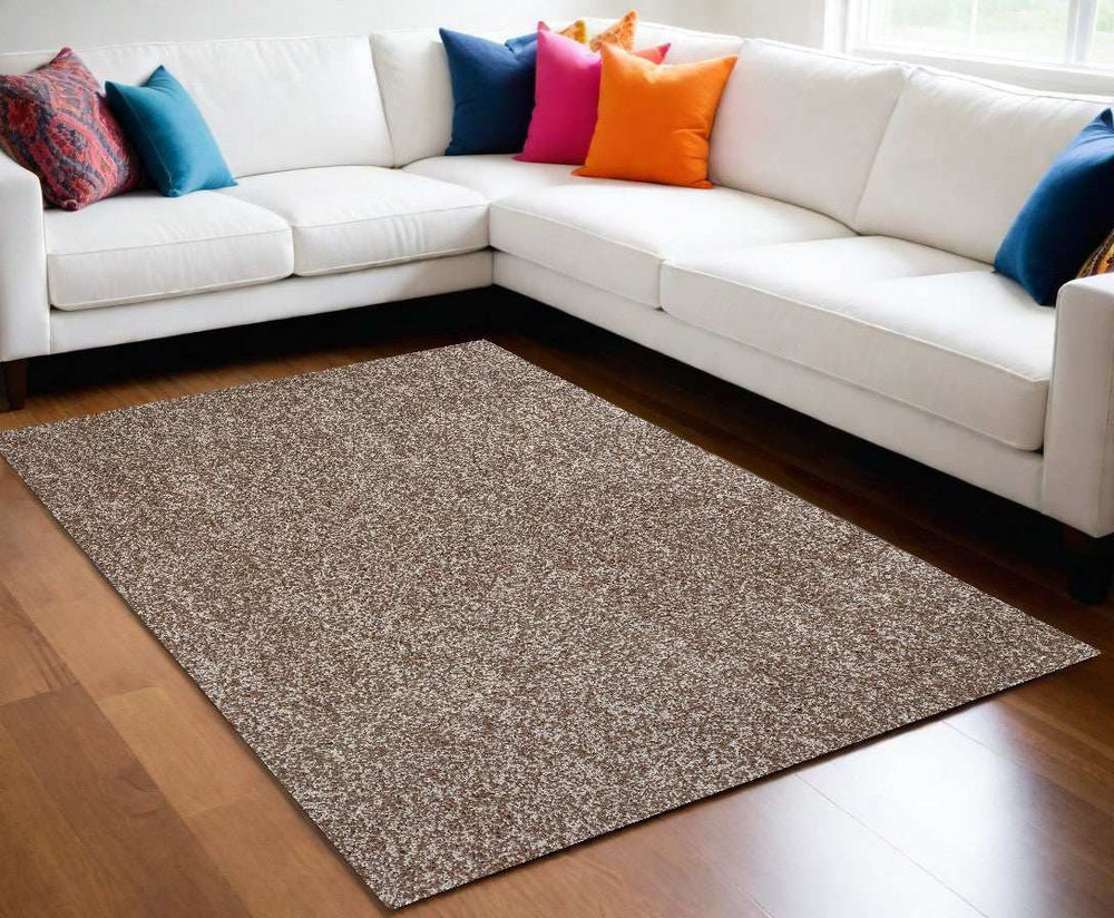 9' X 13' Beige Hand Woven Area Rug - Homeroots - Flyclothing LLC