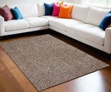 9' X 13' Beige Hand Woven Area Rug - Homeroots - Flyclothing LLC