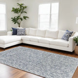 9' X 13' Gray and Ivory Abstract Hand Woven Area Rug - Homeroots - Flyclothing LLC