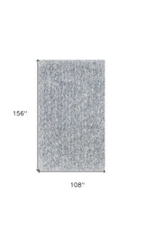 9' X 13' Gray and Ivory Abstract Hand Woven Area Rug - Homeroots - Flyclothing LLC