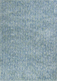 9' X 13' Blue and Beige Hand Woven Area Rug - Homeroots - Flyclothing LLC