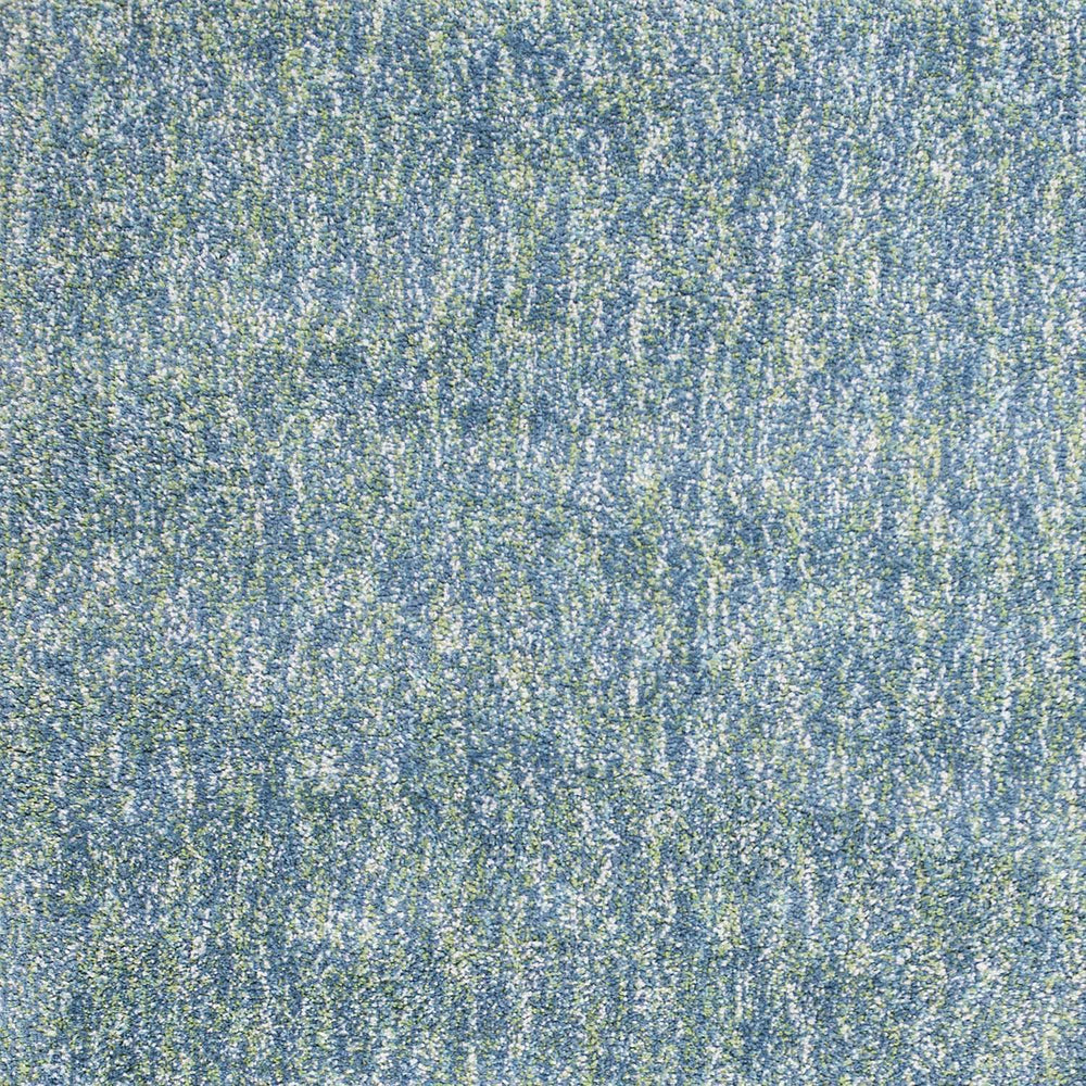 9' X 13' Blue and Beige Hand Woven Area Rug - Homeroots - Flyclothing LLC