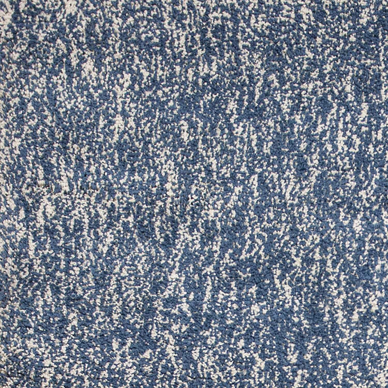 9' X 13' Polyester Indigo Or Ivory Heather Area Rug - Homeroots - Flyclothing LLC