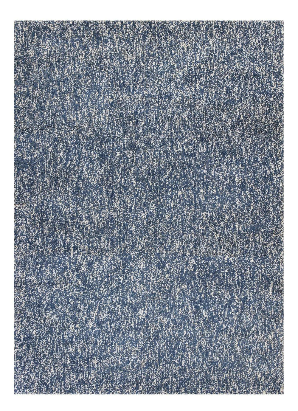 9' X 13' Polyester Indigo Or Ivory Heather Area Rug - Homeroots - Flyclothing LLC