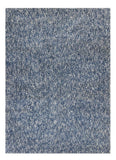 9' X 13' Polyester Indigo Or Ivory Heather Area Rug - Homeroots - Flyclothing LLC