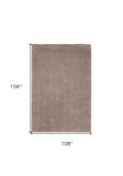 9' X 13' Beige Hand Woven Area Rug - Homeroots