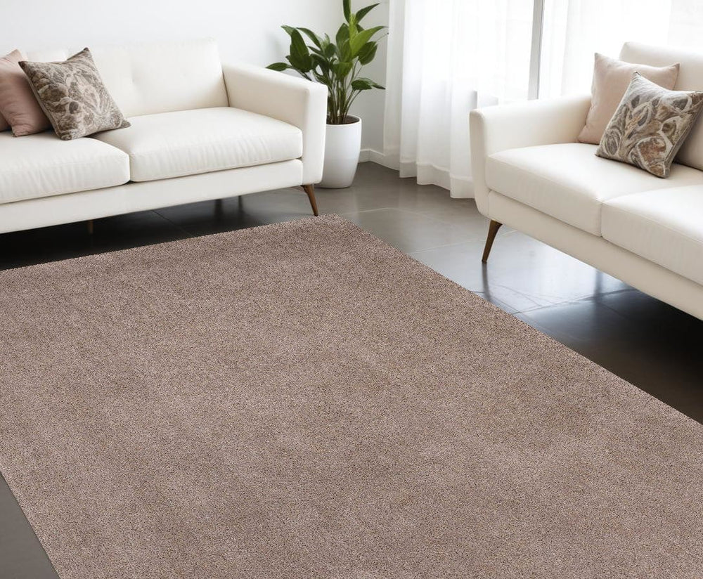9' X 13' Beige Hand Woven Area Rug - Homeroots