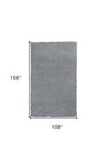 9' X 13' Gray Hand Woven Area Rug - Homeroots - Flyclothing LLC