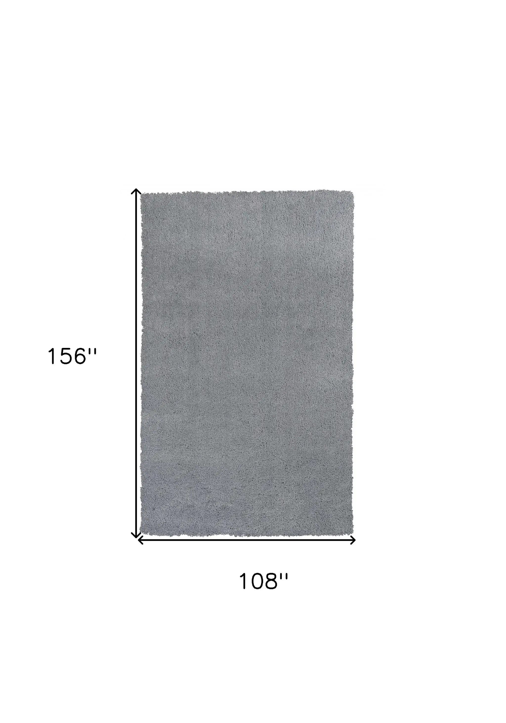 9' X 13' Gray Hand Woven Area Rug - Homeroots - Flyclothing LLC