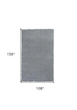 9' X 13' Gray Hand Woven Area Rug - Homeroots - Flyclothing LLC
