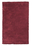 9' X 13' Polyester Red Area Rug - Homeroots