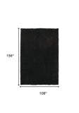 9' X 13' Polyester Espresso Area Rug - Homeroots - Flyclothing LLC