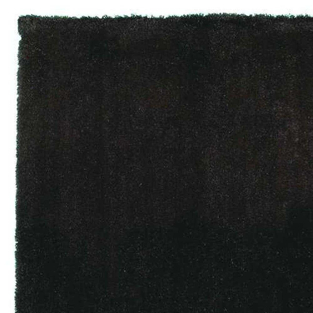 9' X 13' Polyester Espresso Area Rug - Homeroots - Flyclothing LLC