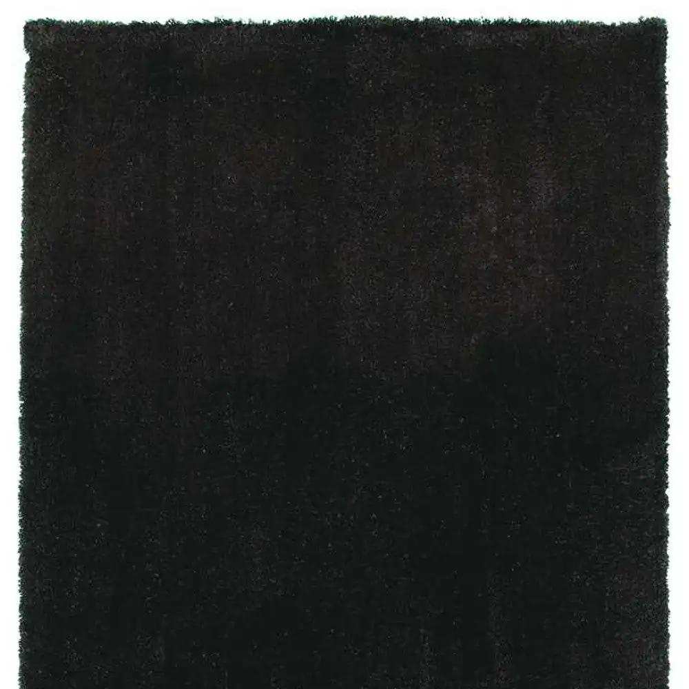 9' X 13' Polyester Espresso Area Rug - Homeroots - Flyclothing LLC