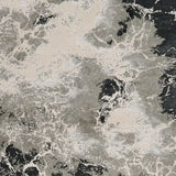 9' X 13'  Polyester Silver Area Rug - Homeroots