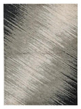 9' X 13'  Polyester Silver Grey Area Rug - Homeroots