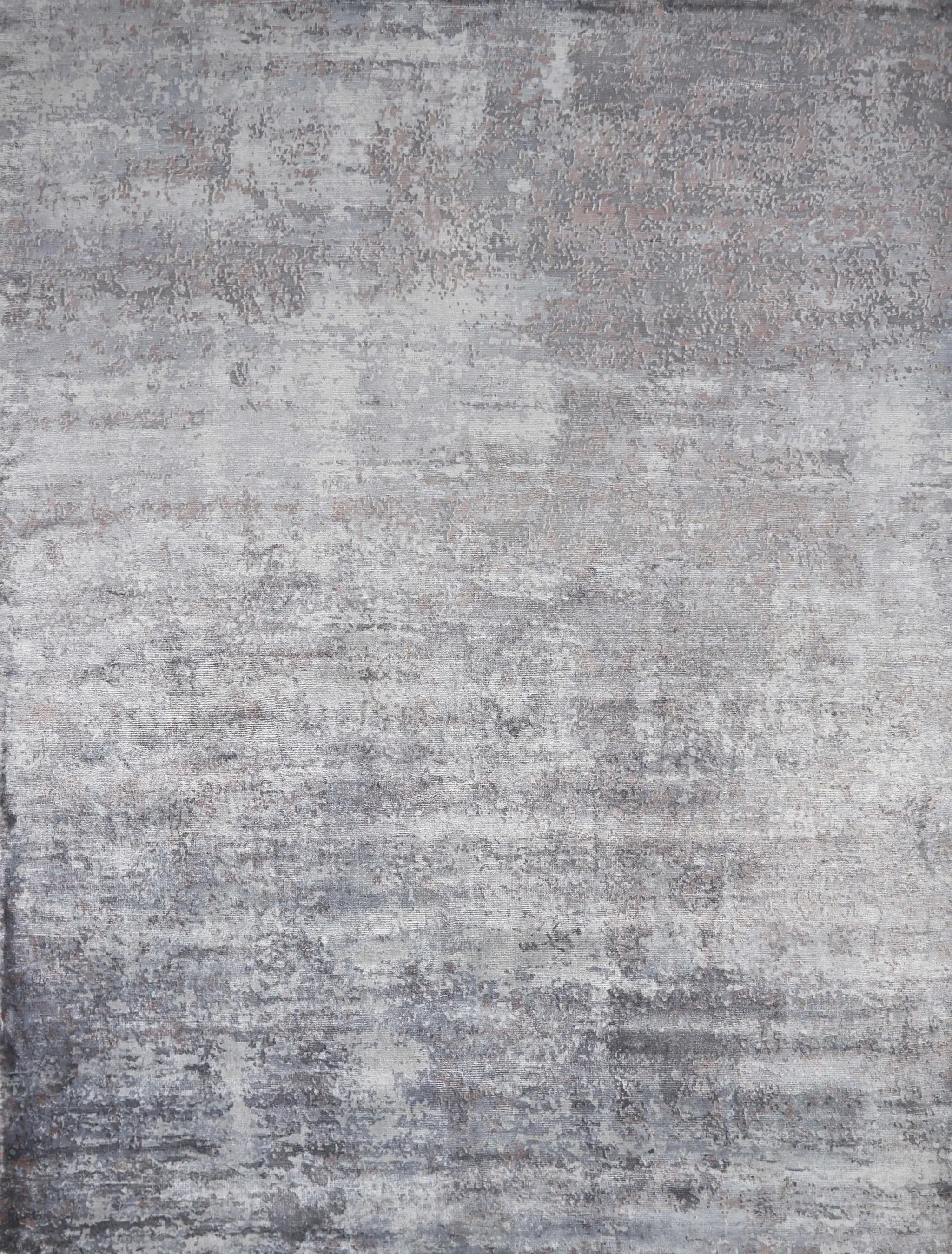 9' X 12' Gray Abstract Hand Loomed Area Rug - Homeroots - Flyclothing LLC