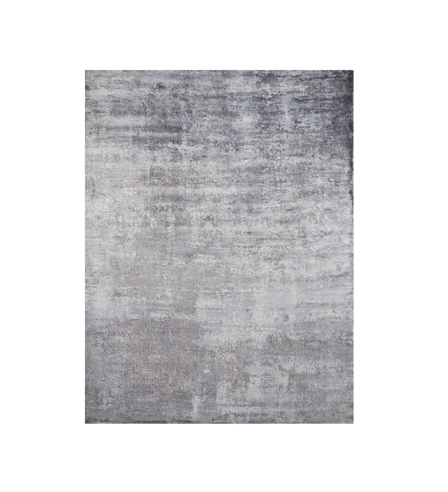 9' X 12' Gray Abstract Hand Loomed Area Rug - Homeroots - Flyclothing LLC