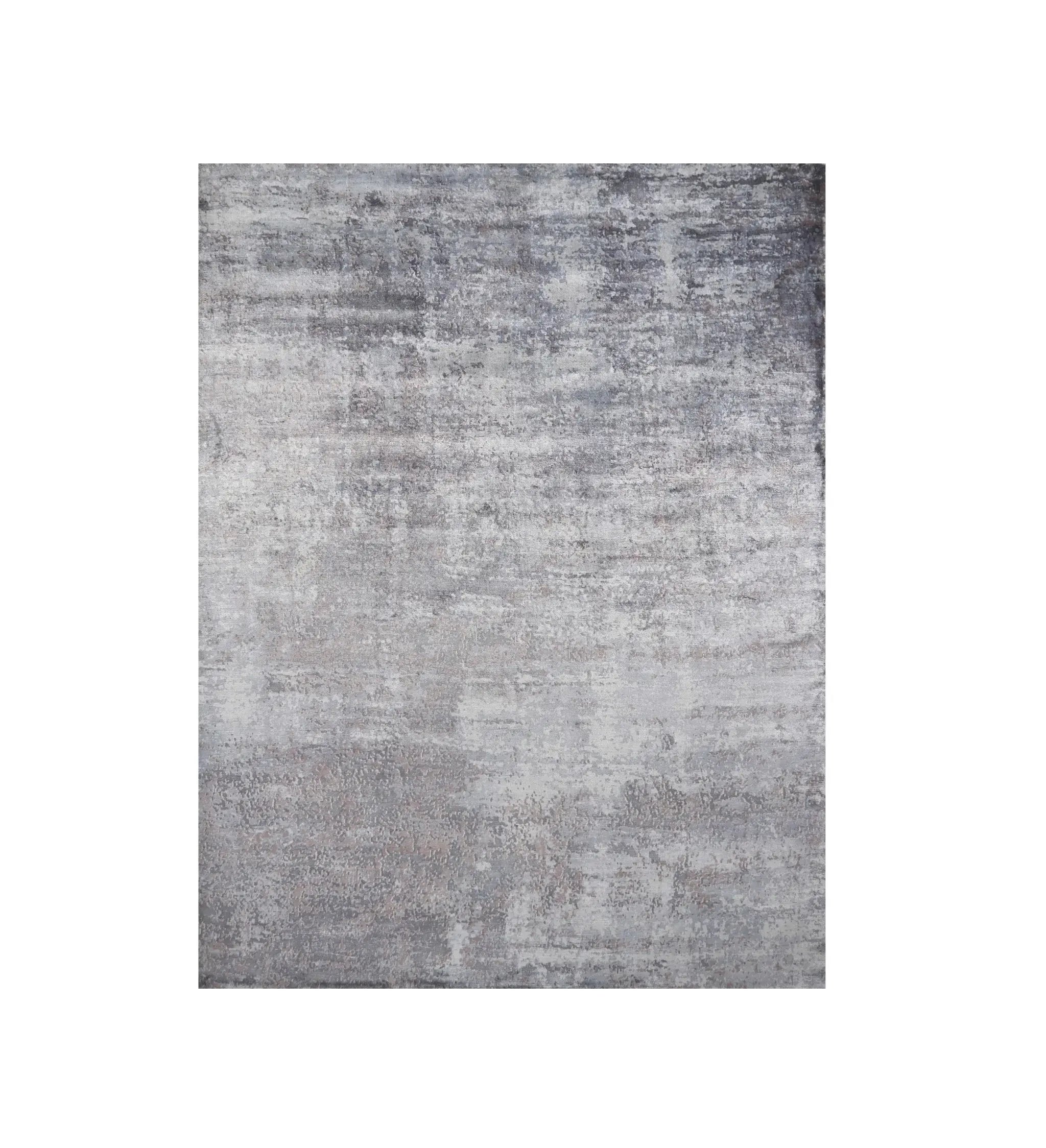 9' X 12' Gray Abstract Hand Loomed Area Rug - Homeroots - Flyclothing LLC