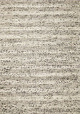 9' X 13' Grey Heather Hand Woven Knobby Stripes Indoor Area Rug - Homeroots - Flyclothing LLC
