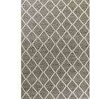 9' X 13' Wool Dark Grey Area Rug - Homeroots - Flyclothing LLC