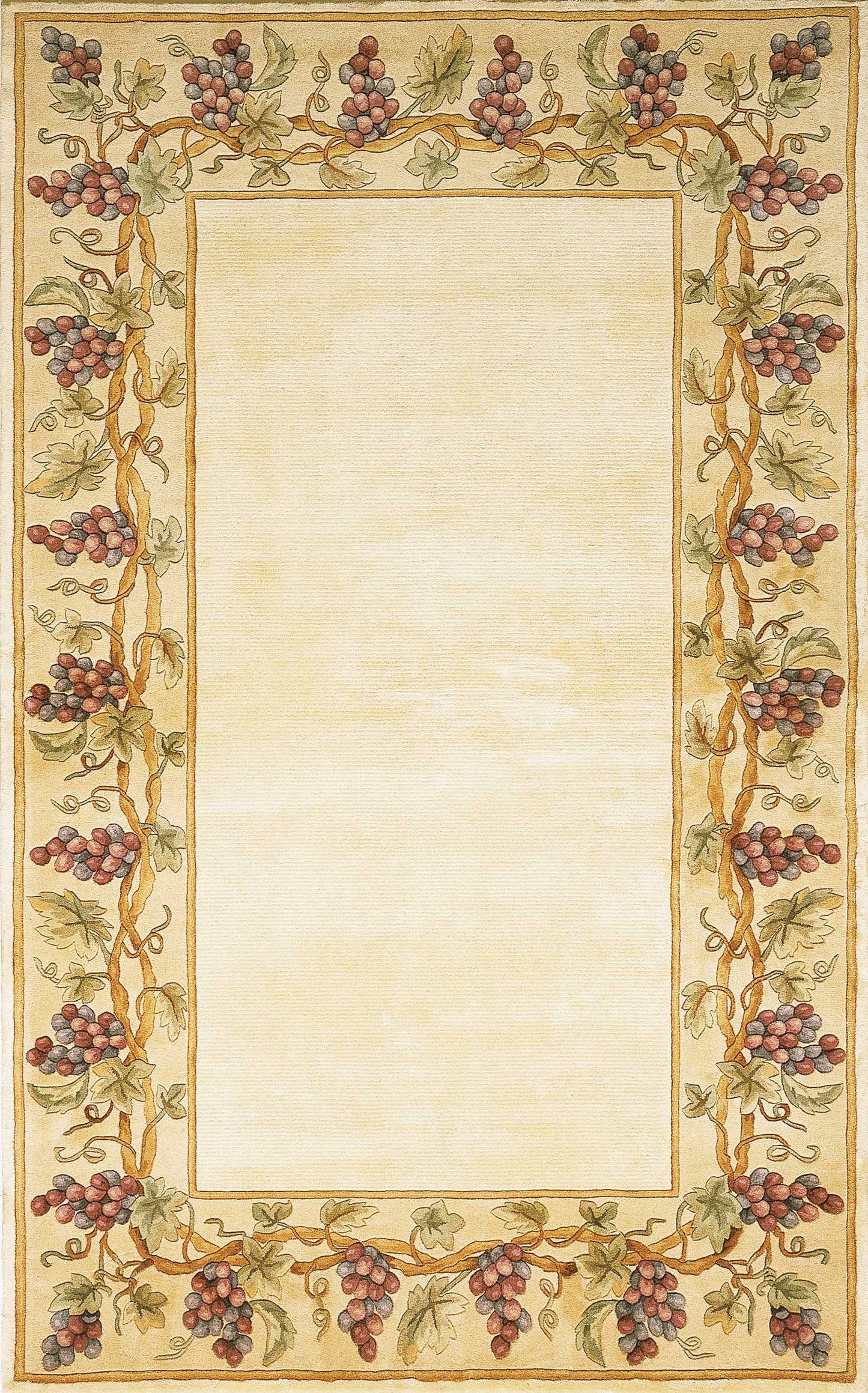 9' X 13' Ivory Wool Floral Hand Tufted Area Rug - Homeroots - Flyclothing LLC