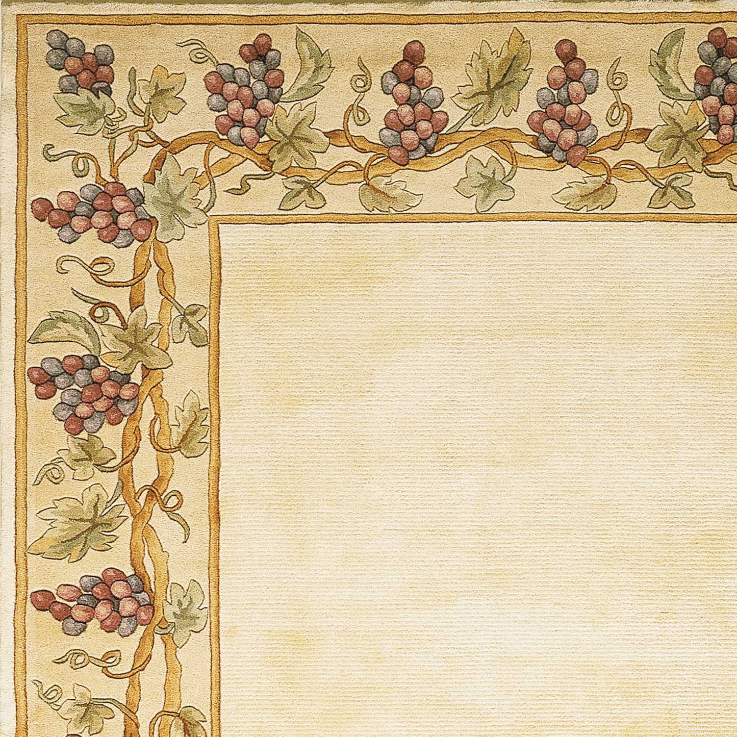 9' X 13' Ivory Wool Floral Hand Tufted Area Rug - Homeroots - Flyclothing LLC