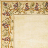 9' X 13' Ivory Wool Floral Hand Tufted Area Rug - Homeroots - Flyclothing LLC