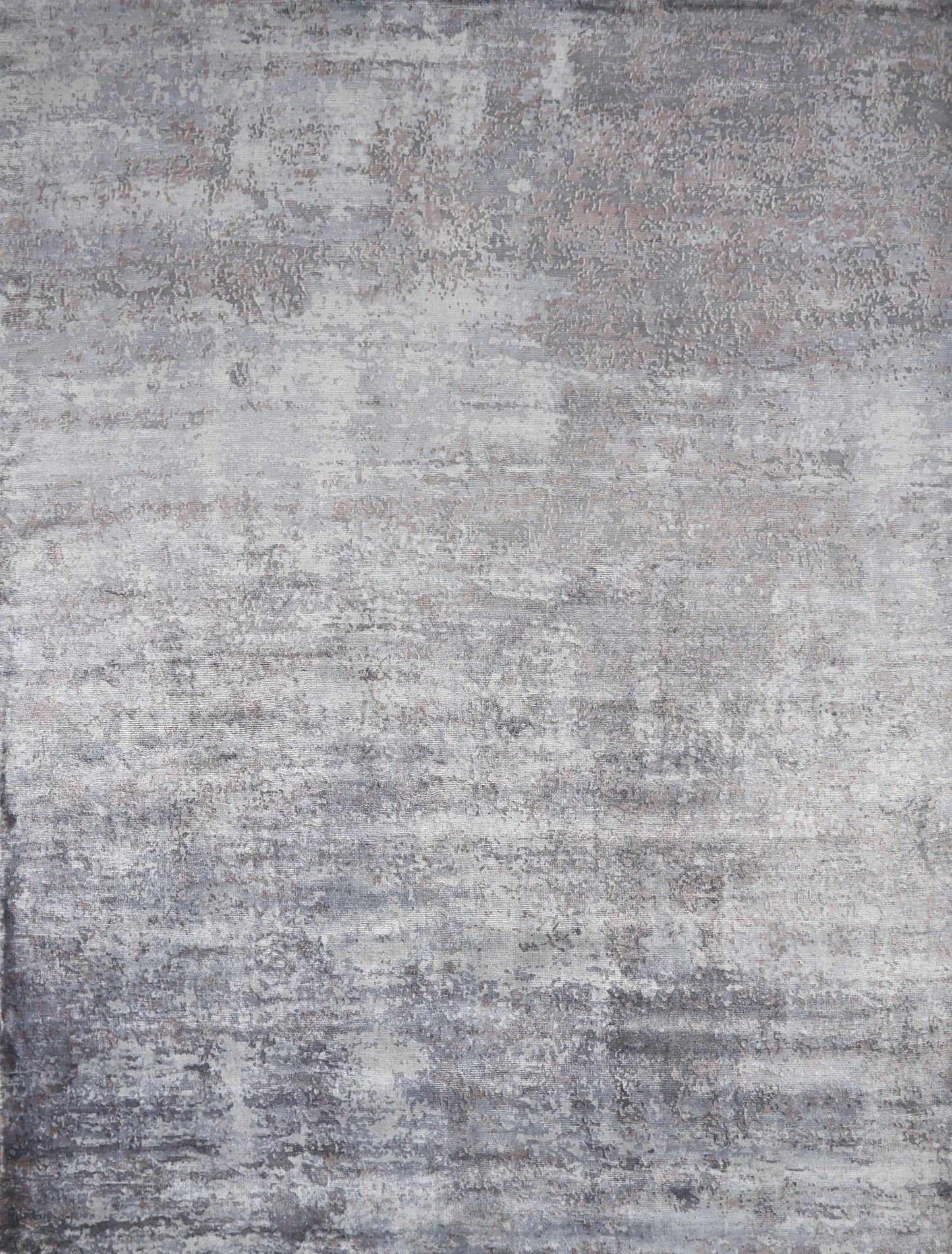 9' X 13' Light Gray Abstract Hand Loomed Area Rug - Homeroots - Flyclothing LLC
