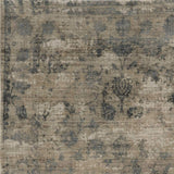 9' X 13' Viscose Sand Or Blue Area Rug - Homeroots - Flyclothing LLC