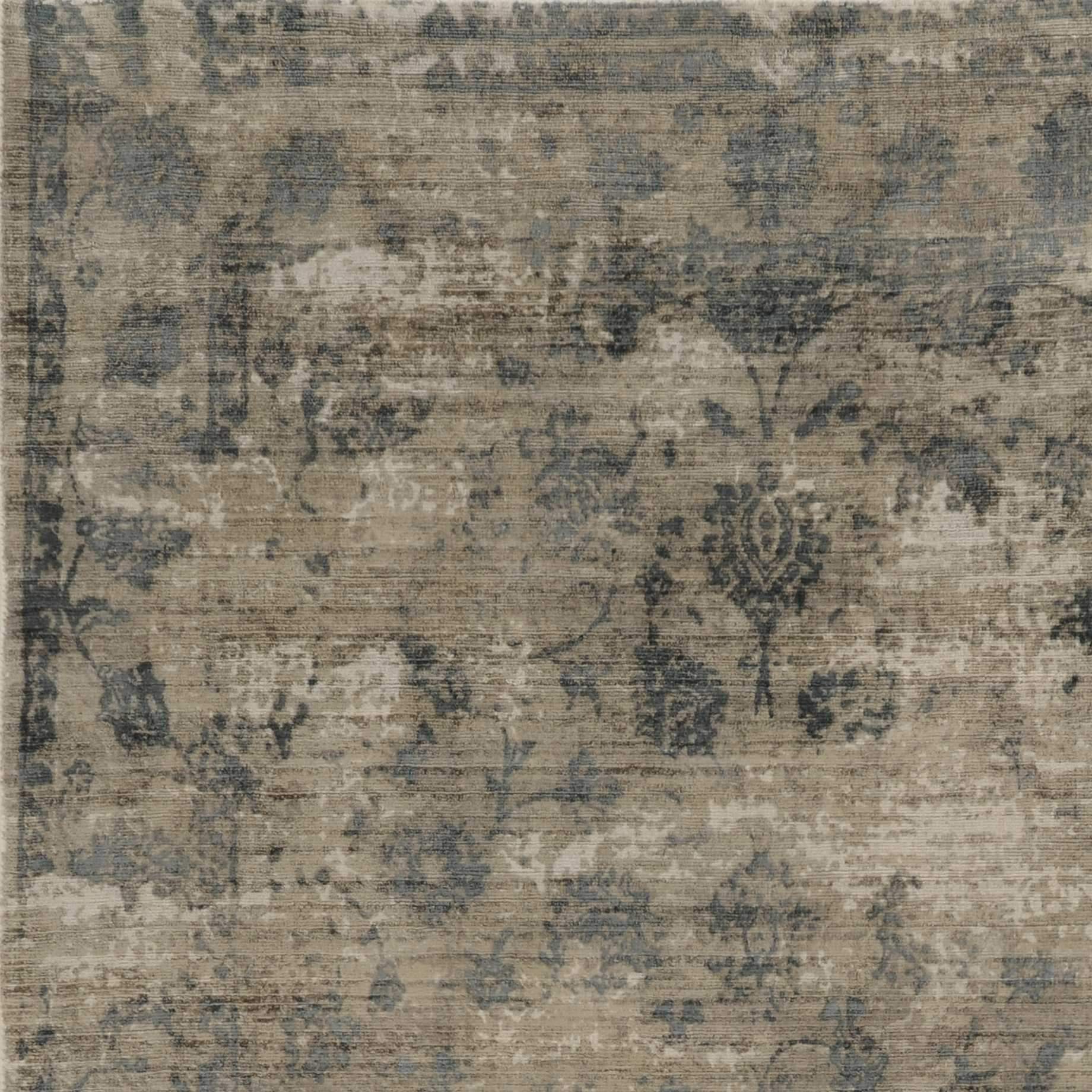 9' X 13' Viscose Sand Or Blue Area Rug - Homeroots - Flyclothing LLC