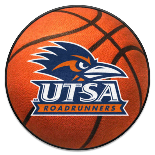 UTSA Roadrunners Basketball Rug - 27in. Diameter - UTSA