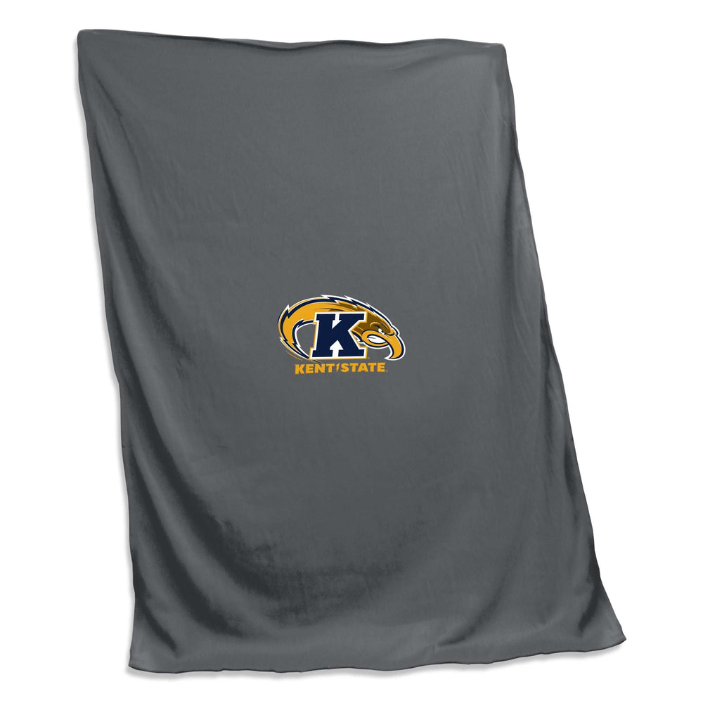 Kent State Charcoal Sweatshirt Blanket (Screened) - Logo Brands - Flyclothing LLC