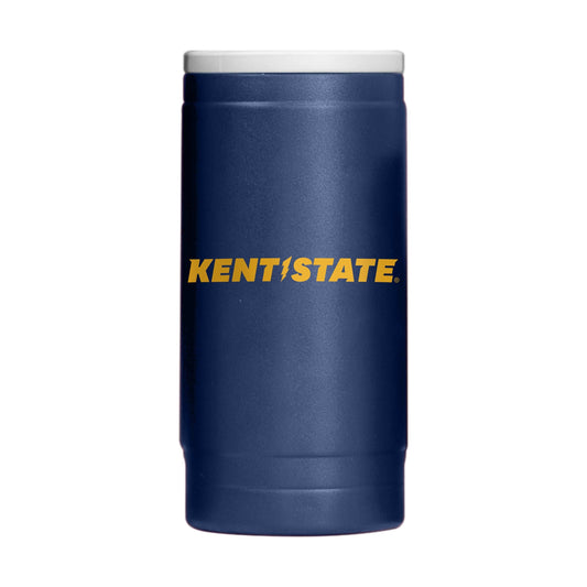 Kent State 12oz Flipside Powdercoat SlimCan Coolie - Logo Brands - Flyclothing LLC