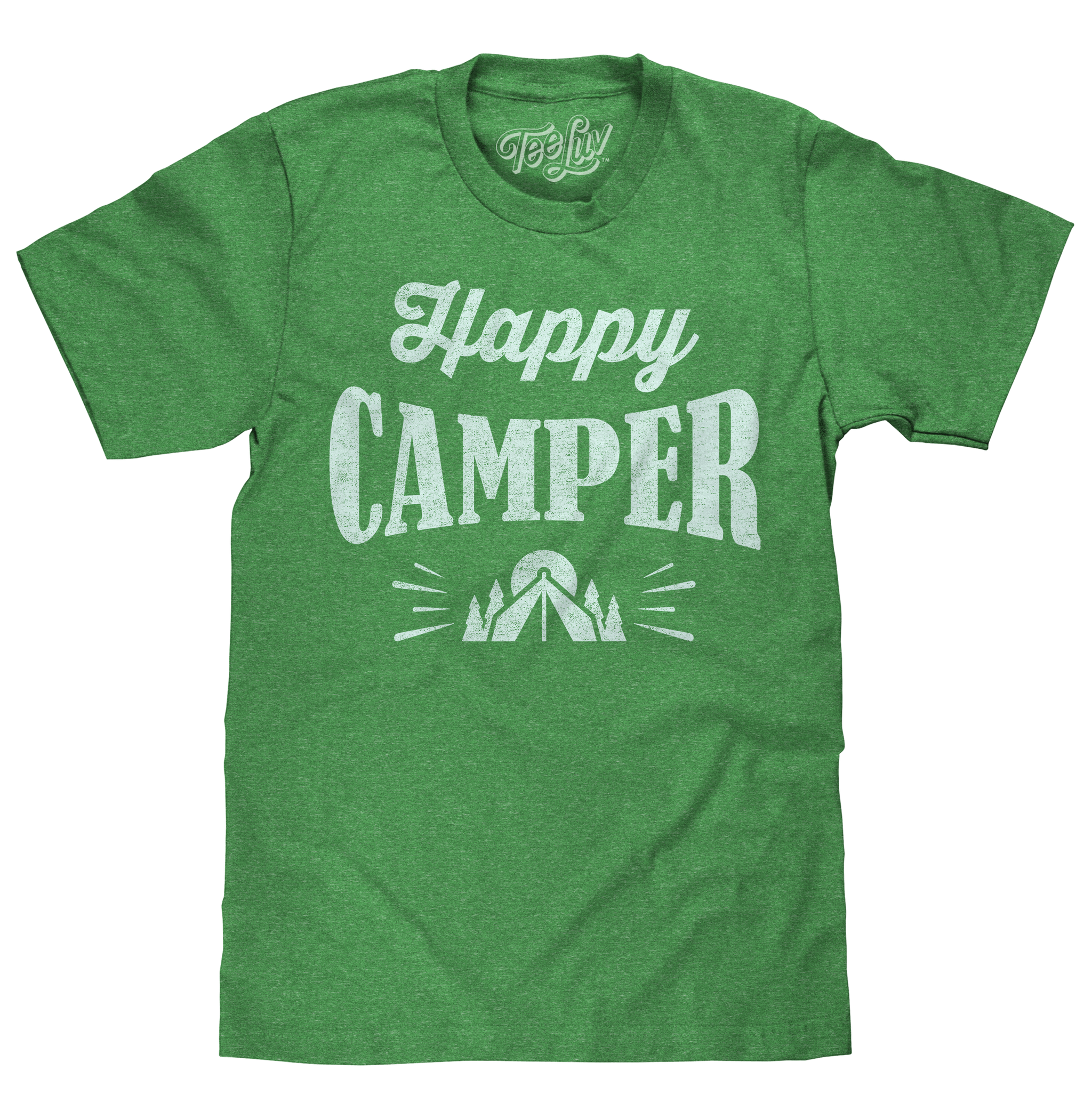 Happy Camper T-Shirt - Green