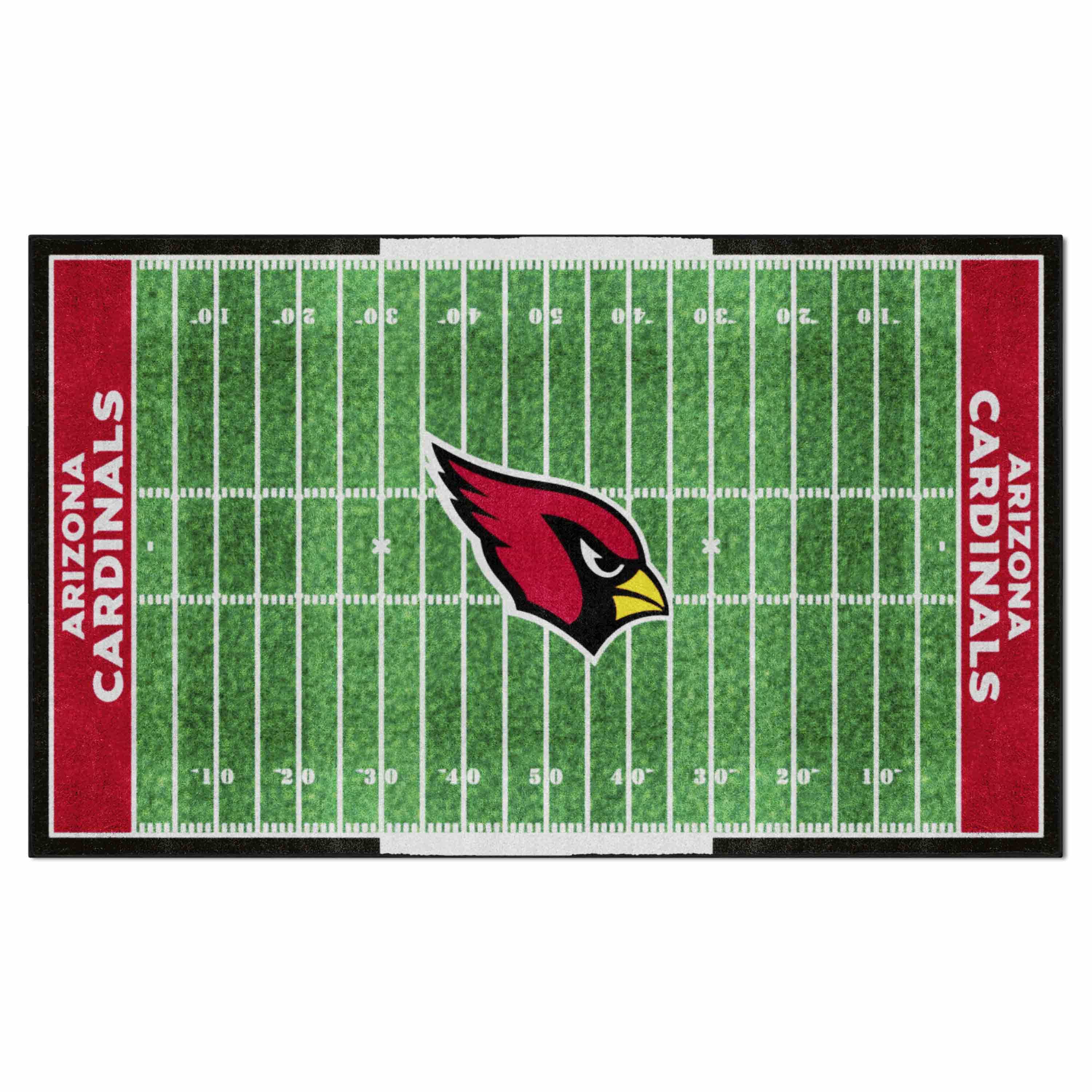 Arizona Cardinals 6 ft. x 10 ft. Plush Area Rug - Arizona Cardinals