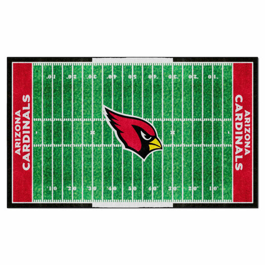 Arizona Cardinals 6 ft. x 10 ft. Plush Area Rug - Arizona Cardinals