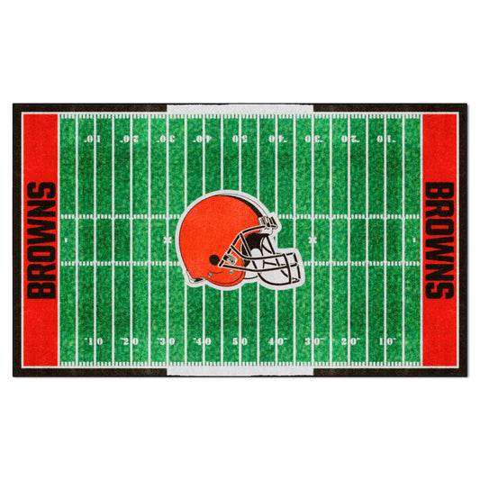 Cleveland Browns 6 ft. x 10 ft. Plush Area Rug - Cleveland Browns