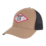 Popeye The Sailor Trucker Hat - Tan and Black