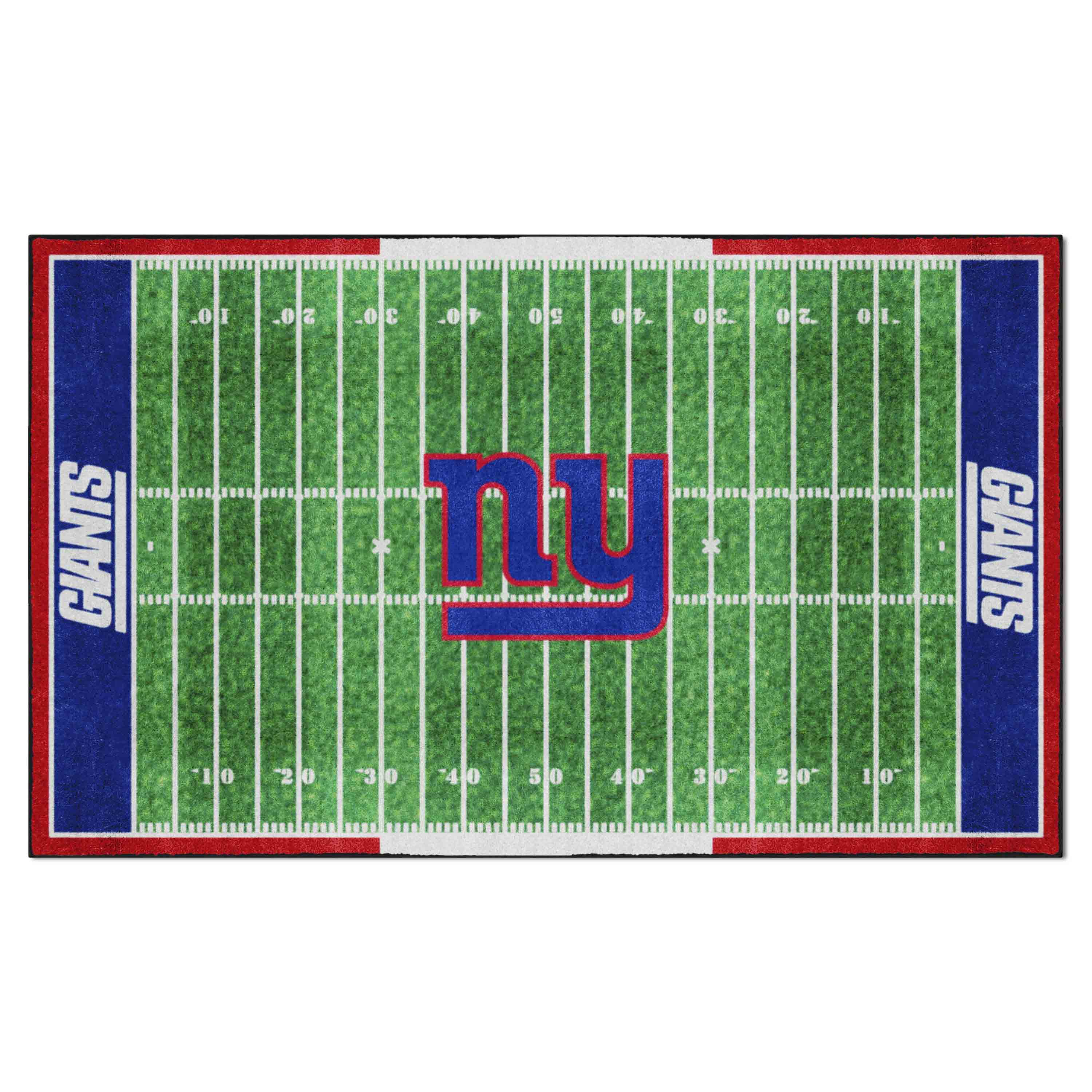 New York Giants 6 ft. x 10 ft. Plush Area Rug - New York Giants