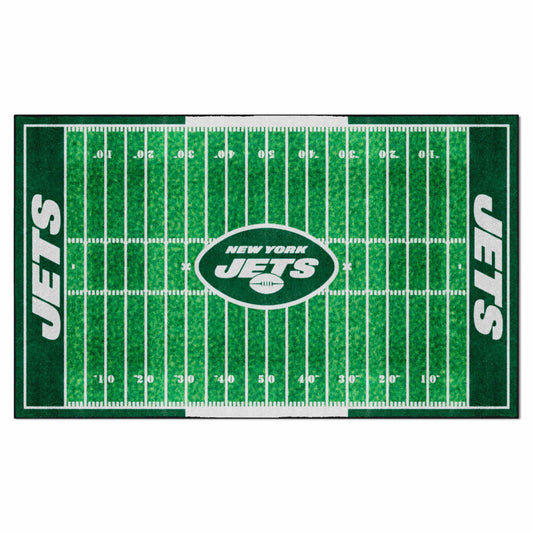 New York Jets 6 ft. x 10 ft. Plush Area Rug - New York Jets